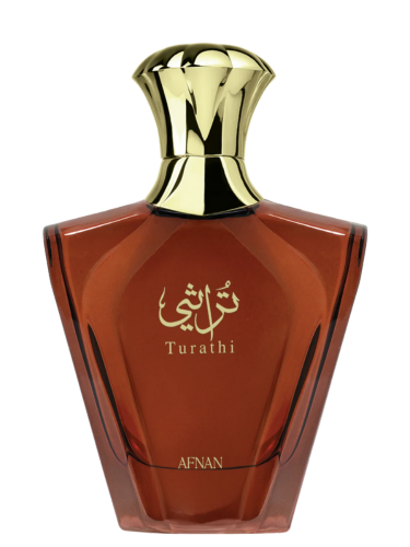 Afnan Turathi Brown fragrance bottle – reference image for decant samples at CologneCove