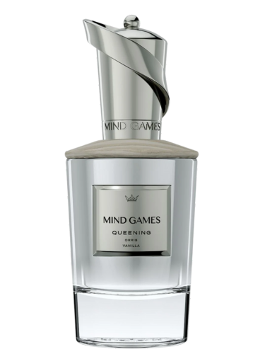 Mind Games Queening fragrance bottle – reference image for decant samples at CologneCove