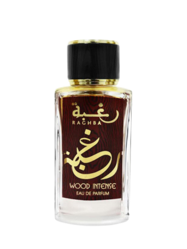 Raghba Wood Intense fragrance bottle β reference image for decant samples at CologneCove